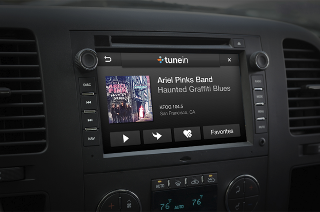 TuneIn In-Dash Carmode